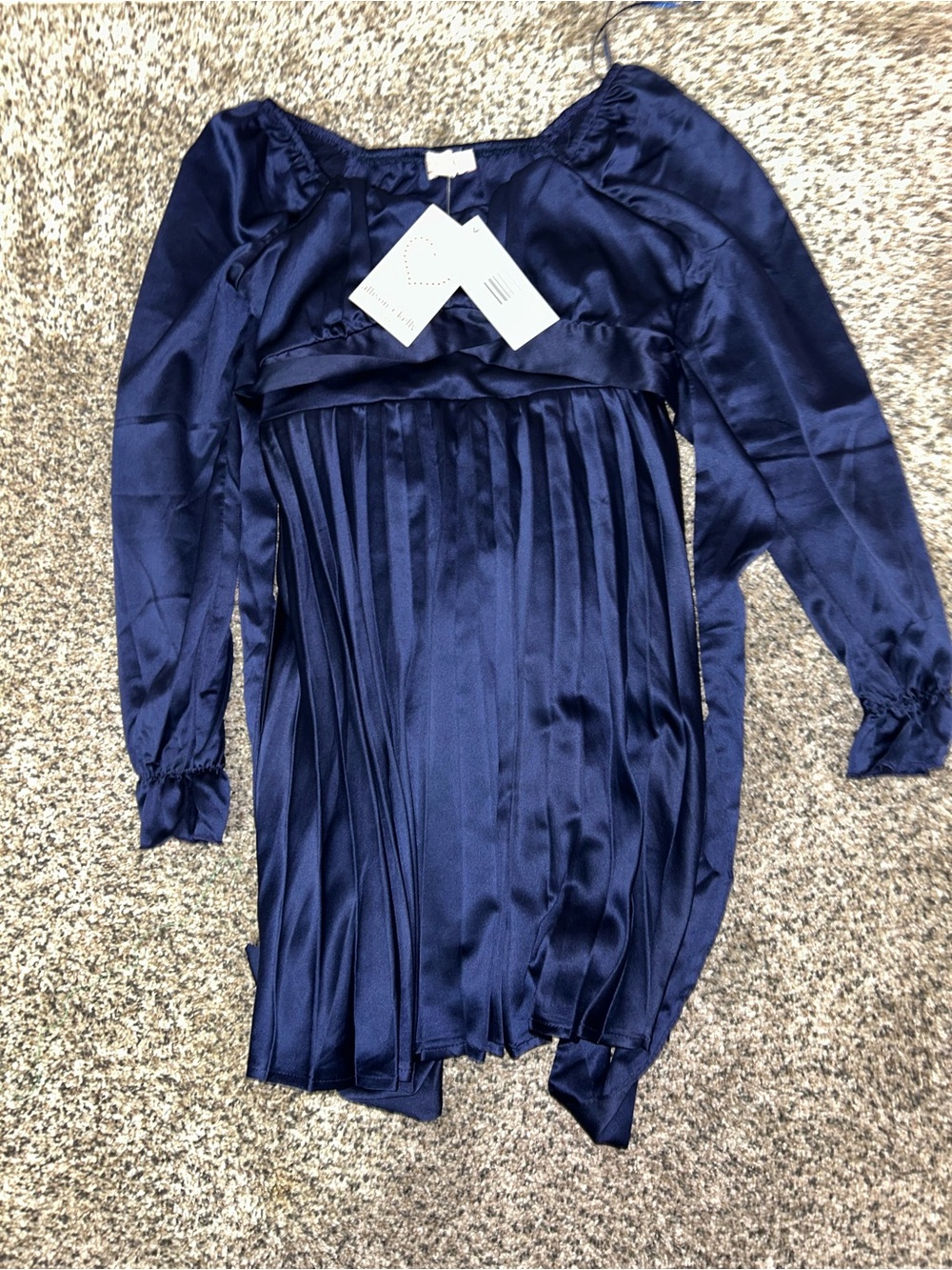(NEW) Allison & Kelly Big Girls Size 8 Long-Sleeve Dress